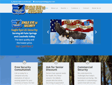 Tablet Screenshot of eagleeyelgsecurity.com